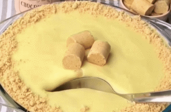 Pavê de Paçoquinha com Chocolate Branco