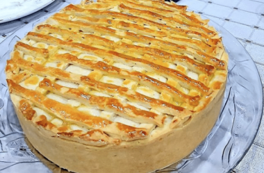 Torta de palmito cremosa