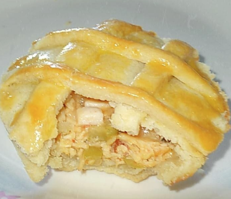 Empada de Frango com Requeij&atilde;o