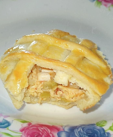Empada de Frango com Requeij&atilde;o