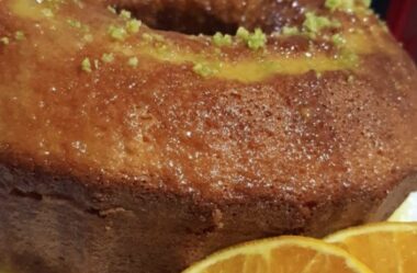 Bolo de laranja fofinho