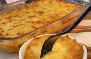 Abóbora ao Creme de Bacalhau