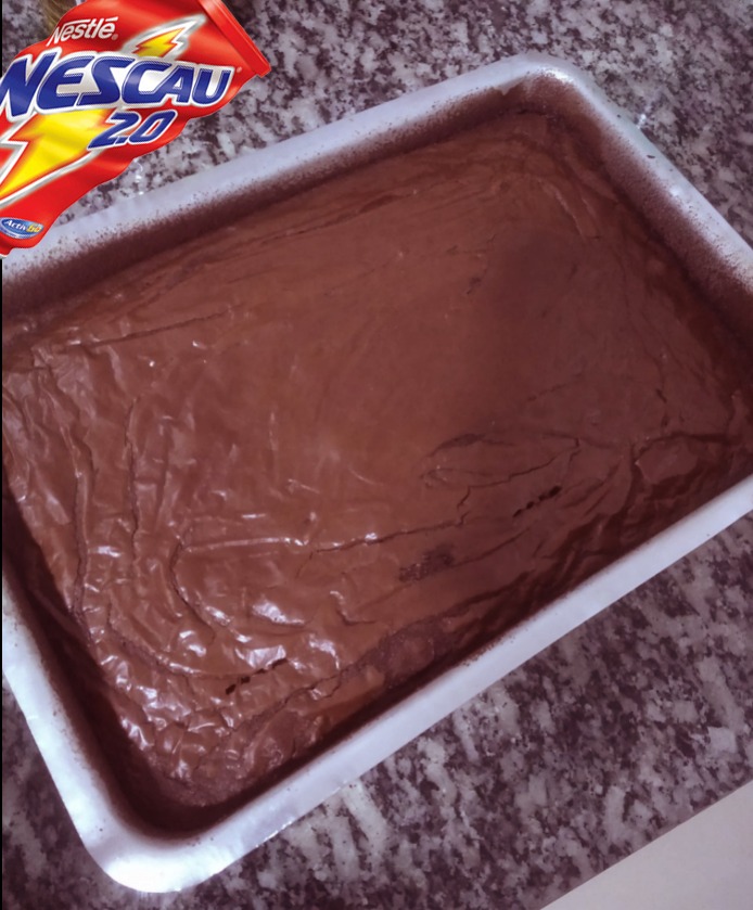 Receita de Bolo com Nescau