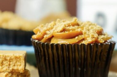 Receita Cupcake de Paçoca