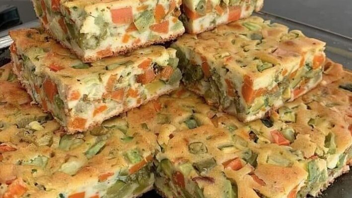 Torta Colorida de Legumes
