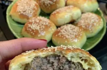 Pão de Hambúrguer Recheado