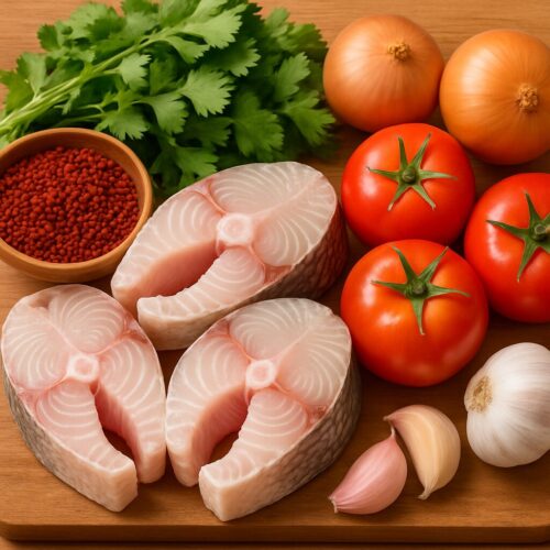 Ingredientes Frescos para Moqueca