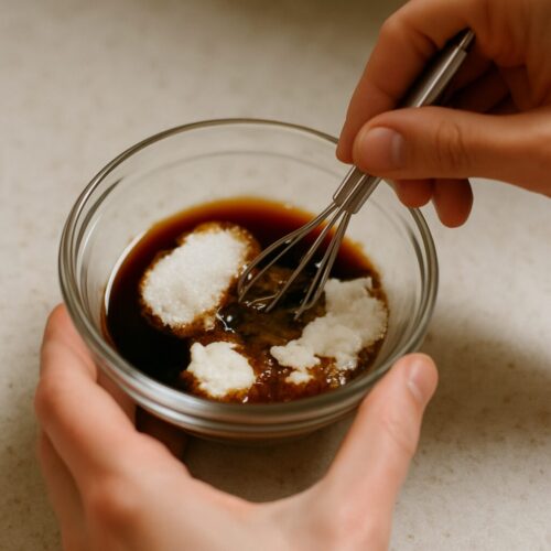 Preparo do Molho do Yakissoba