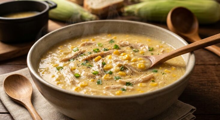 Caldo de Milho com Frango Caldo de Milho com Frango