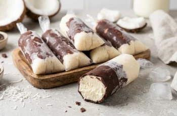 Geladinho Gourmet com Casquinha de Chocolate