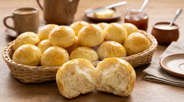 P&atilde;ezinhos de liquidificador dourados