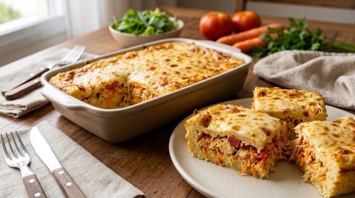 Torta de Frango Low Carb Torta de Frango Low Carb