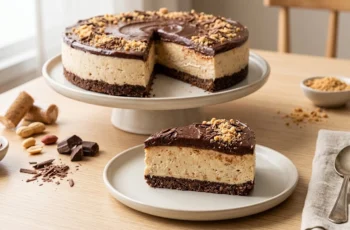 Torta de Paçoca e Brigadeiro