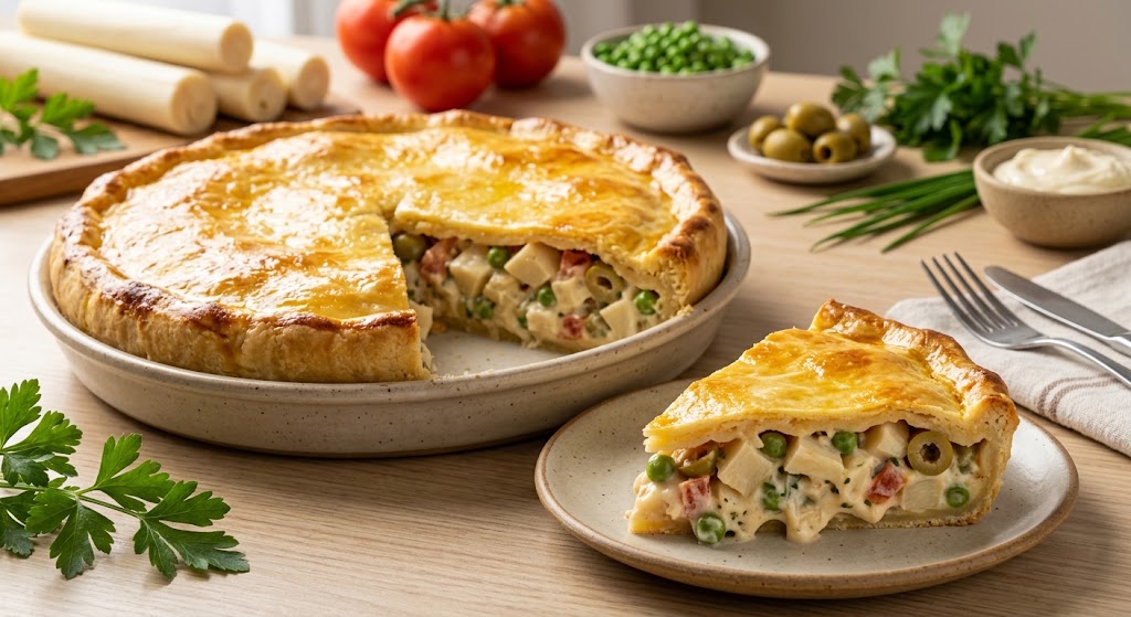 Torta de Palmito Cremosa
