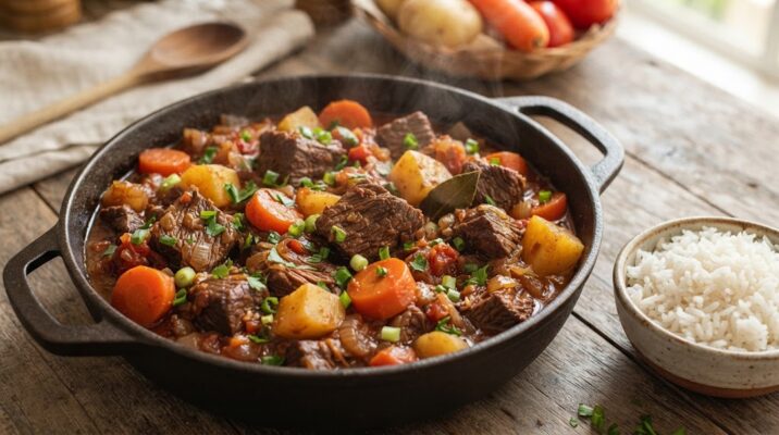 Carne de Panela com Legumes