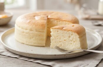 Cheesecake Japonês (Cotton Cheesecake)