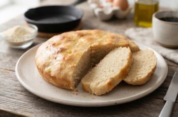 Pão Low Carb de Frigideira