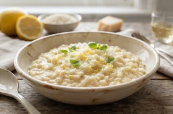 Risoto de Limão Siciliano