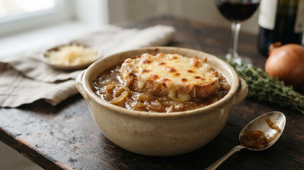 Sopa de Cebola Francesa