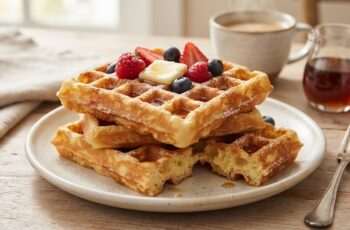 Waffle Belga Caseiro