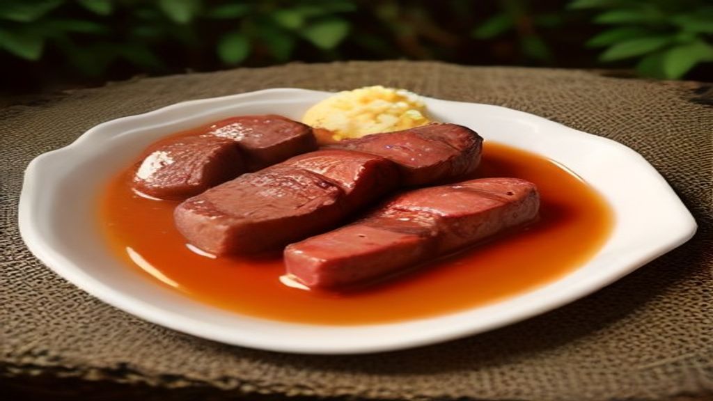 Espetinhos de carne grelhados com cebola e pimentão