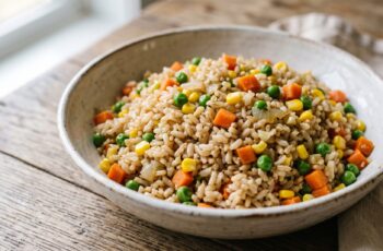 Arroz Integral com Legumes