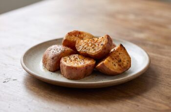 Batata Doce Assada na Air Fryer