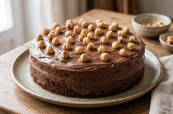 Bolo de Chocolate com Avelã