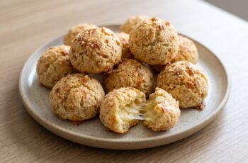 Pão de Queijo Low Carb na Air Fryer
