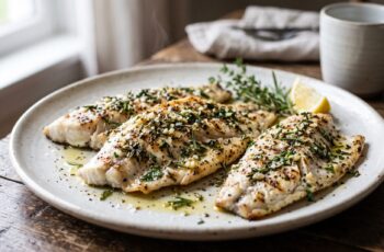 Peixe Grelhado com Ervas