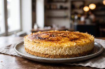 Torta Doce de Coco Queimado