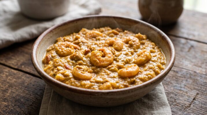 Vatapá, prato pronto para servir - fotografia gastronomica editorial