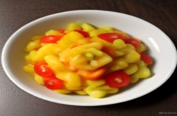 Salada Tropical de Manga com Rúcula